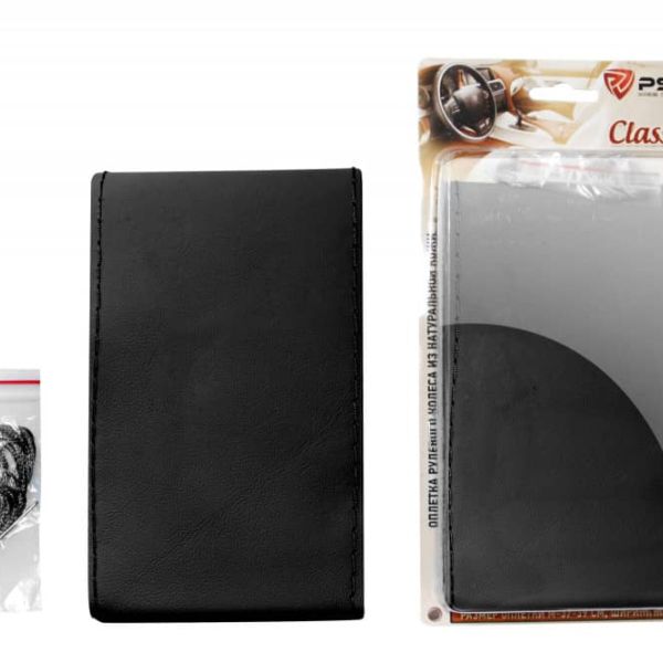 Оплетка на Руль со шнуровкой кожаная PSV CLASSIC (Черный) М Оплетка на Руль со шнуровкой кожаная PSV CLASSIC (Черный) М