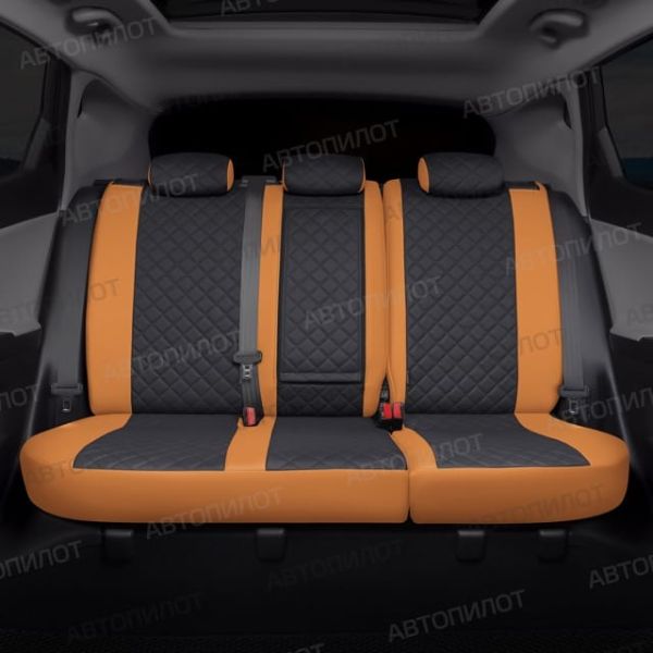 Чехлы Автопилот Экокожа Ромб на Jaecoo J7 (2023+)