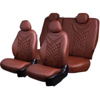 Чехлы Премиум Экокожа Байрон Президент|Жук на Lada Granta Sport -1, 02.2013-06.2015