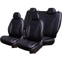 Чехлы Премиум Экокожа Байрон Президент|Жук на Toyota Land Cruiser Prado 150 2009-2017 г.в.