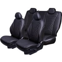 Чехлы Премиум Экокожа Байрон Президент|Жук на Toyota Land Cruiser Prado 150 2009-2017 г.в.