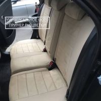 Чехлы Автопилот Алькантара на Mitsubishi Lancer 9 универсал 2003-2010 г.в.