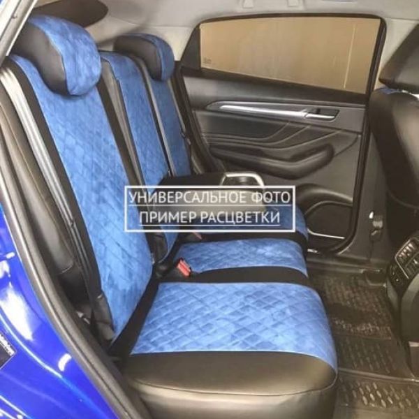 Чехлы Автопилот Алькантара Ромб на BMW 1-series c 2011+ серия F-20-21 Чехлы Автопилот Алькантара Ромб на BMW 1-series c 2011+ серия F-20-21