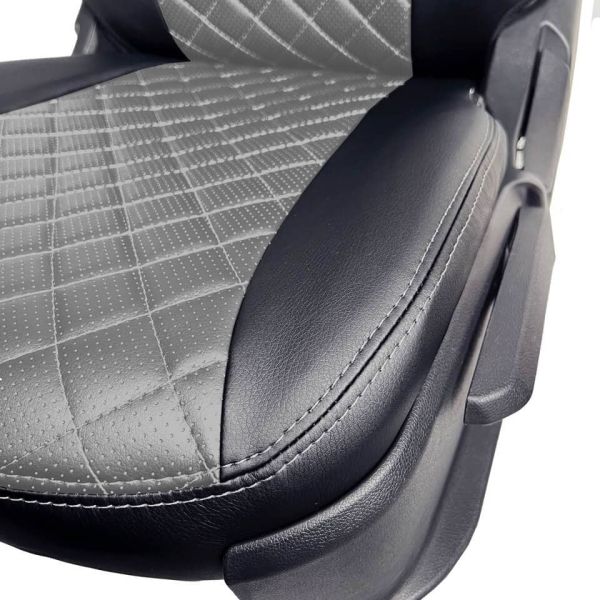 Чехлы Экокожа Ромб на Mitsubishi Lancer 9 седан